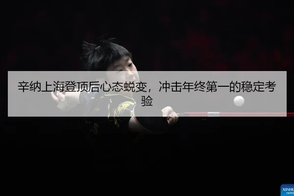 辛纳上海登顶后心态蜕变，冲击年终第一的稳定考验